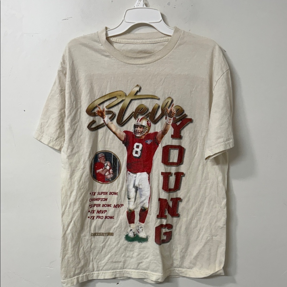 Steve Young Graphic T-Shirt vintage